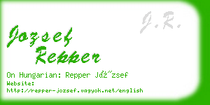 jozsef repper business card